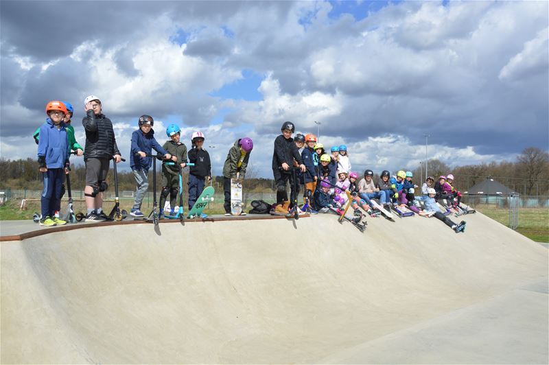 Combi sportkamp loopt een hele week op wieltjes