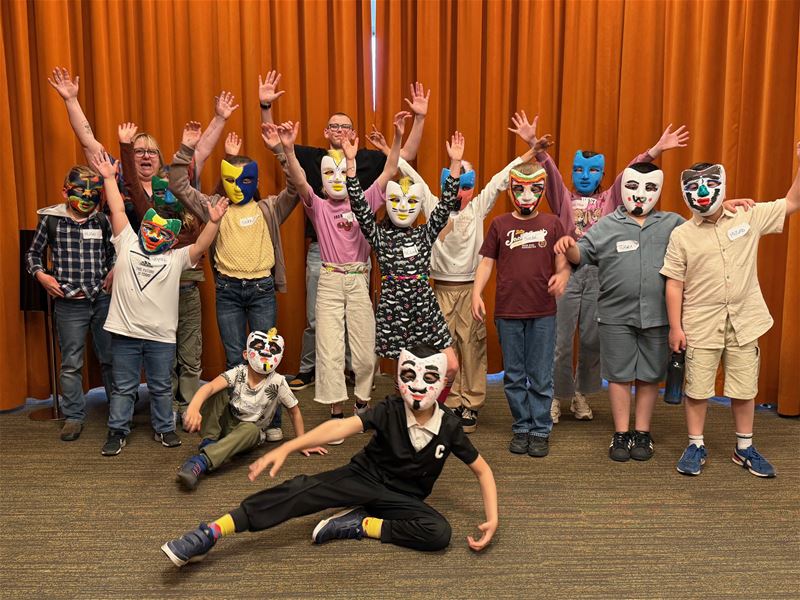 Commedia dell’arte springlevend in de bib