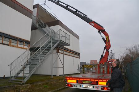 Containerklassen van elkaar gehaald