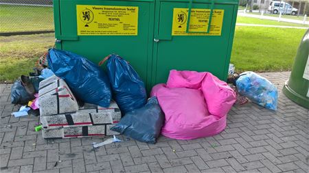 Containers worden sluikstort