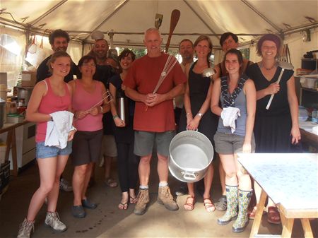 Cookies op kamp in Zutendaal