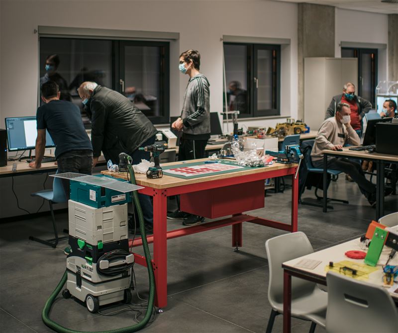 CVO De Verdieping heeft nu een Makers Lab