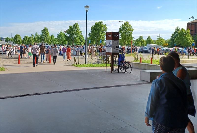 CVO in minder dan  5 minuten ontruimd