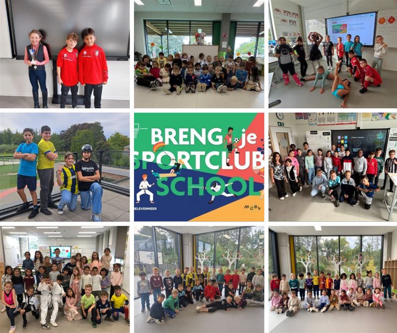 Dag van de Sportclub in De Leerplaneet