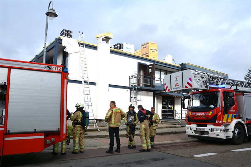 Dakbrandje in Bolderberg snel onder controle