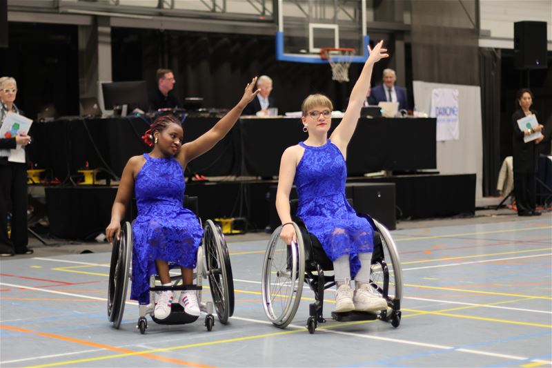 Daniëlle Serwy is Belgisch kampioen rolstoeldansen