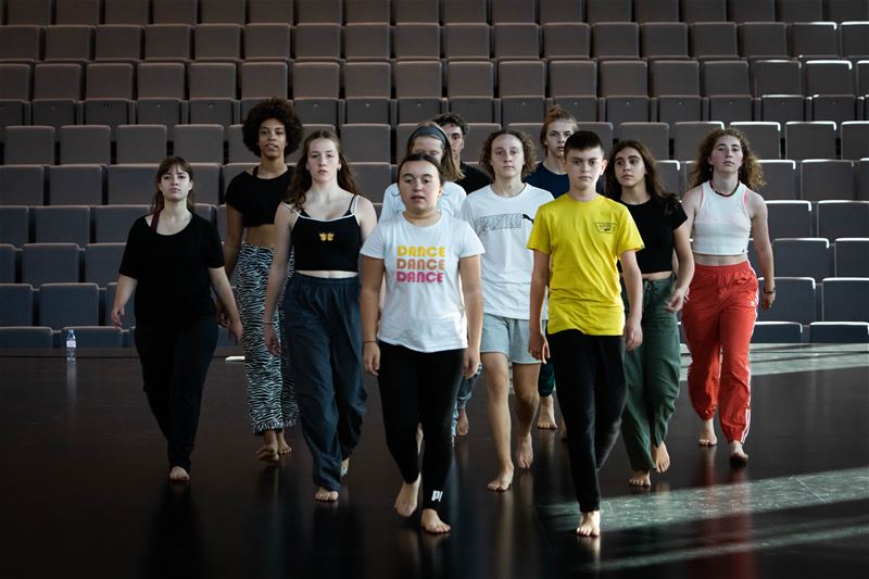 Dansvoorstelling zonder publiek in première