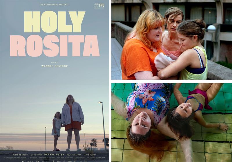 Daphne Agten op de rode loper in Oostende