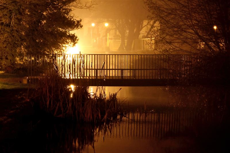 De bruggetjes bij het Woutershof zijn klaar