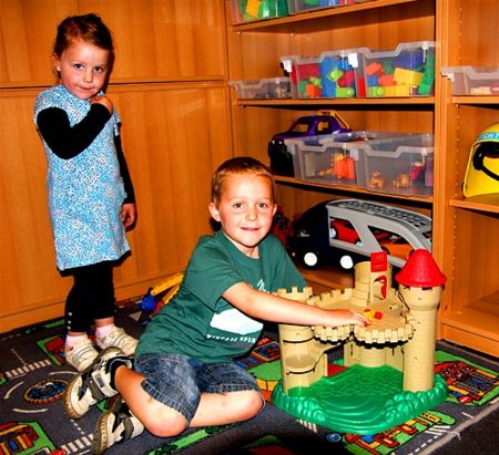 De eerste dag in de nieuwe kinderopvang