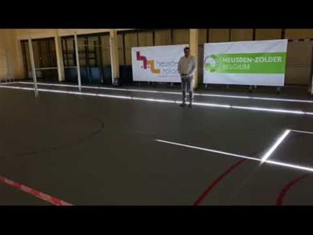 De eerste digitale sportzaal kan gebruikt worden