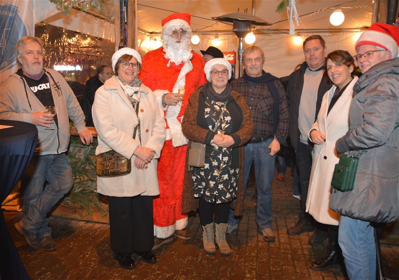 De Kerstman op bezoek in Heusden