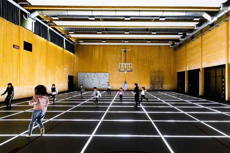 De laatste loodjes aan de digitale sportzaal