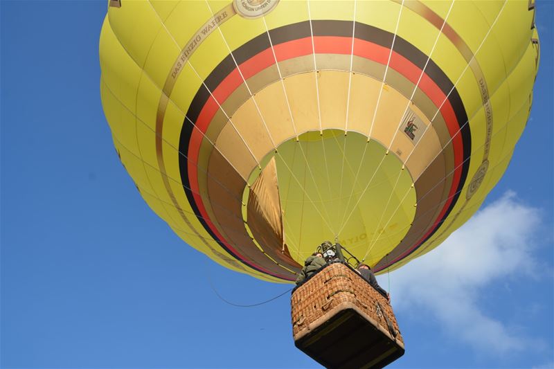De lucht in met de groeten van VHZ