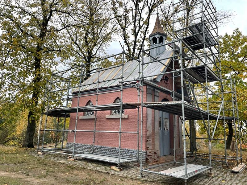 De restauratie van de Sint-Janskapel is gestart