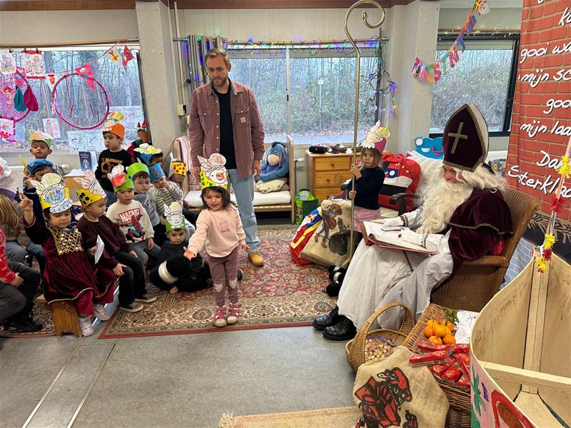 De Sint bezocht 't Molenholleke