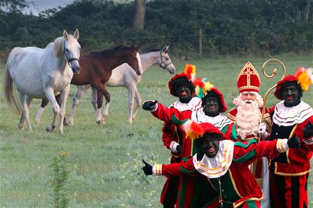 De Sint komt naar de markt