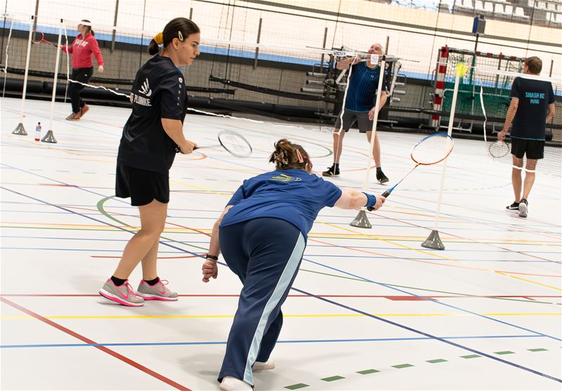 De strijd om de Limburgse badmintontitels