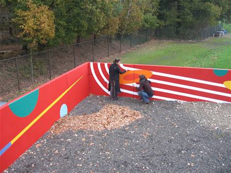 De Veen heeft grootste schilderij van Vlaanderen