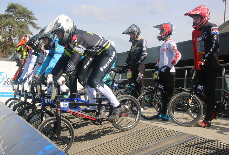 De weergoden zijn in een BMX-mood