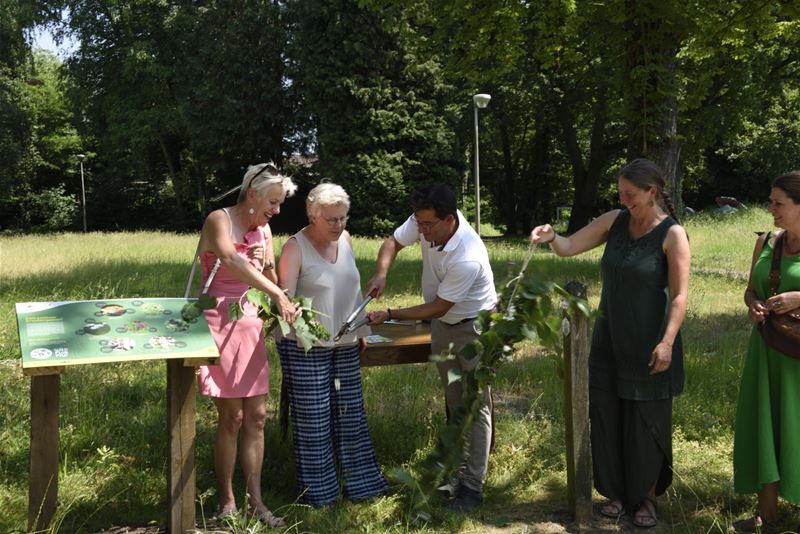 De wildplukwandeling van Bovy is geopend