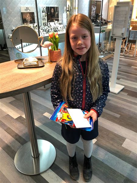 De winnaars van de paaskleurwedstrijd op Cité