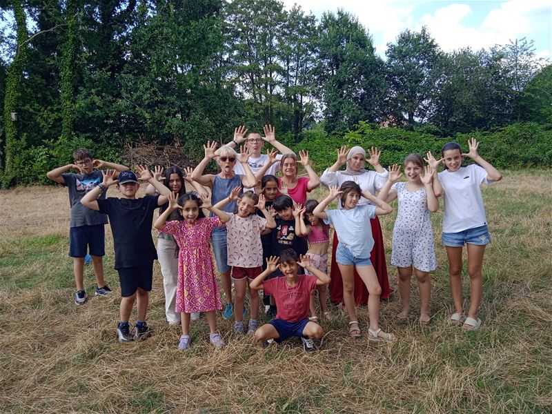 Dit was alweer het tweede zomerkampje