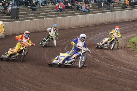 Dit weekend speedway op Helzold