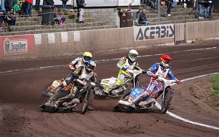 Dit weekend weer speedway op Helzold