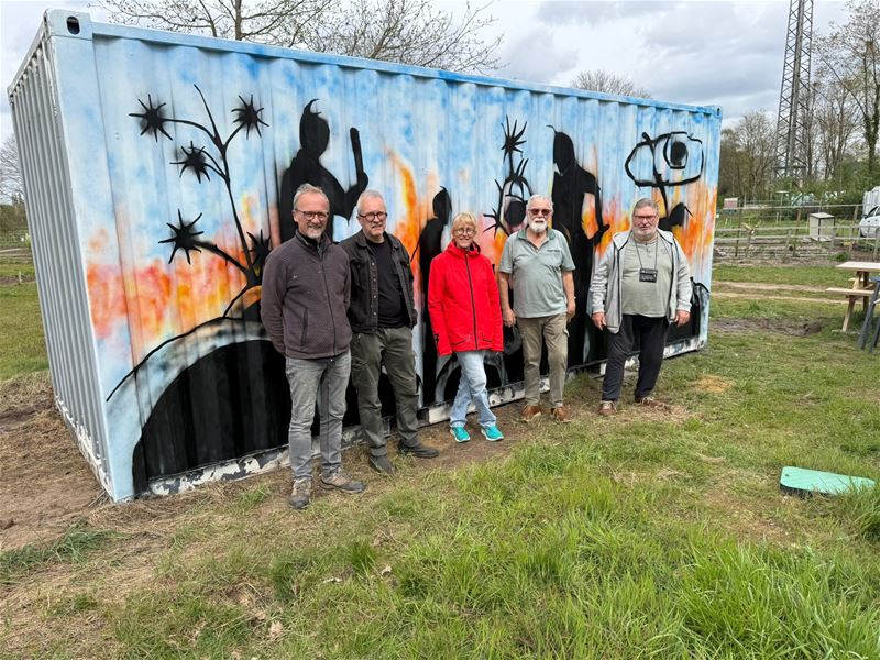 Dorpstuintjes hebben nog extra kleur gekregen