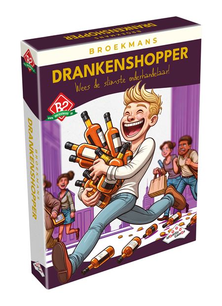 Drankenshop Broekmans brengt gezelschapsspel uit