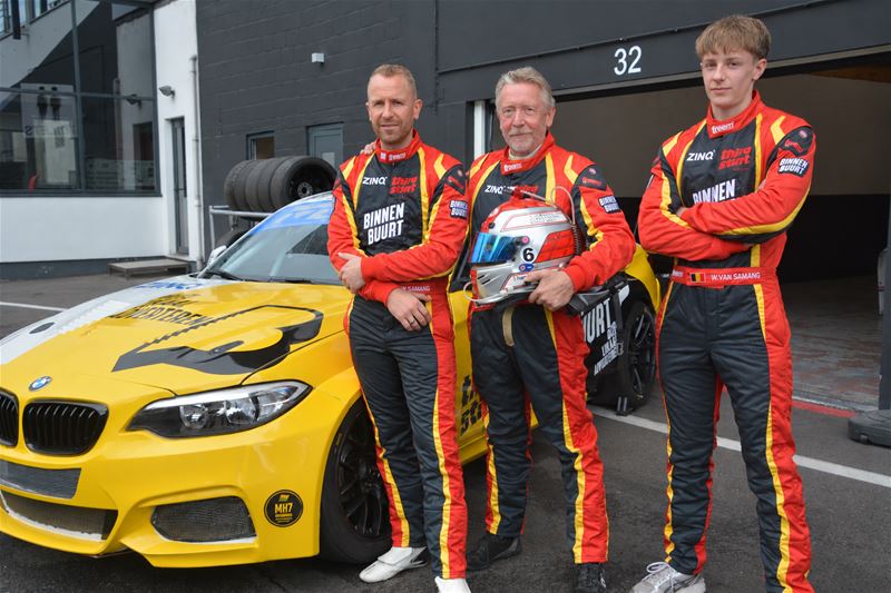Drie generaties Van Samang samen in de race