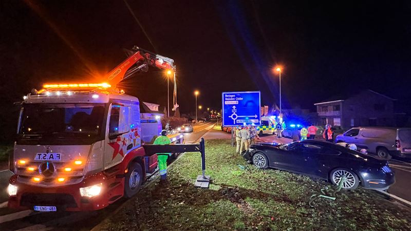 Drie gewonden bij botsing in Vogelsancklaan