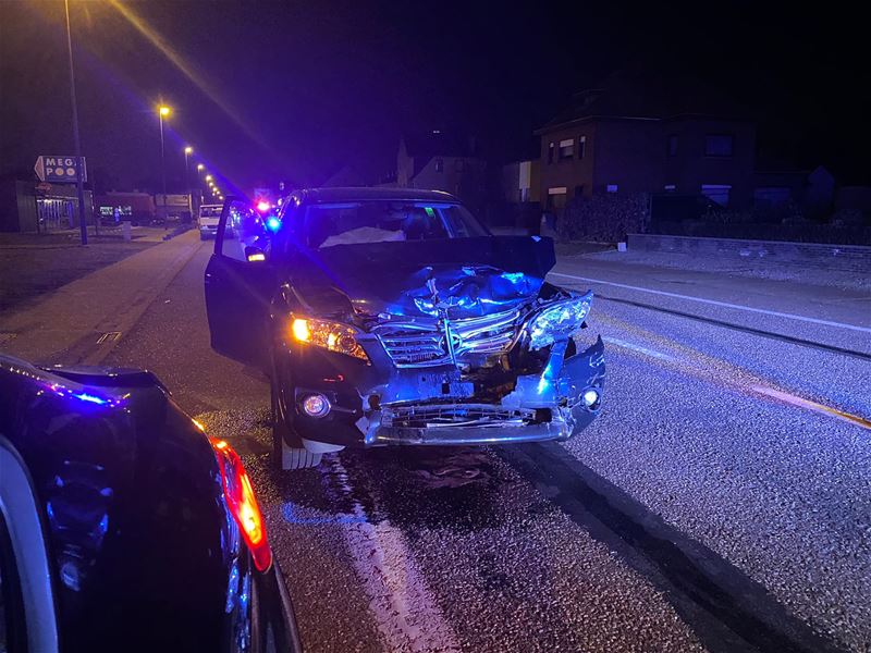 Drie gewonden bij kopstaart-botsing