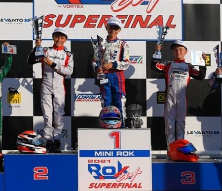 Dries Van Langendonck tweede op wk karting