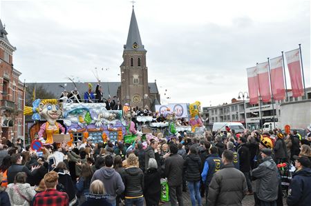 Drummen aan de snoepregen