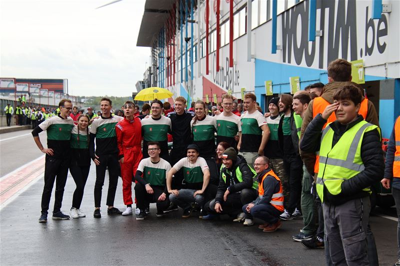 Dubbel feest voor het Akense team