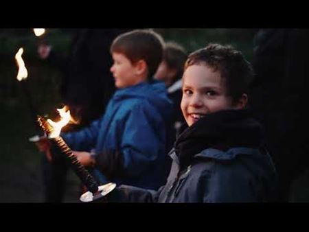 Fakkeltocht van Chiro Zolder bracht € 2.000 op