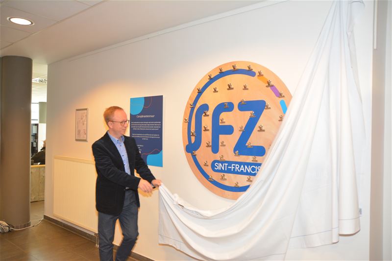 Een bedankje op de complimentenmuur in SFZ