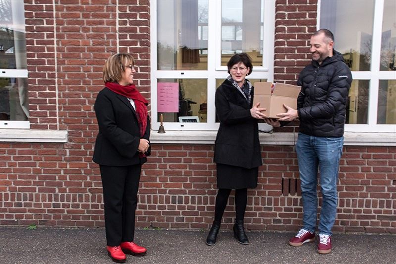 Een boekenpakket voor de Bolderbergse leesbeesten