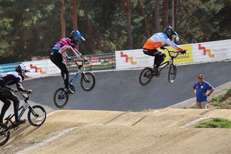 Een dag vol pittige races op de BMX-track