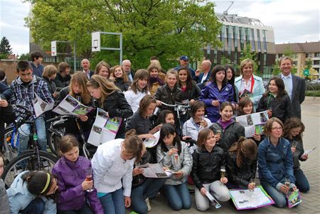 Een fietskaart voor de lagere scholen