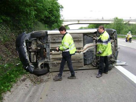 Eén gewonde bij aanrijding op E 314