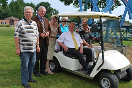 Een golfbuggy voor 't Weyerke