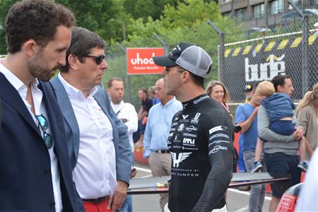 Een gridwalk op het circuit