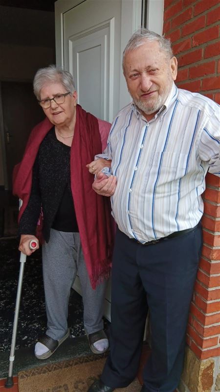 Een kooroptreden voor diamanten Paula en Martin