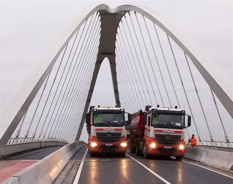 Een laatste stevige test voor de brug van Viversel