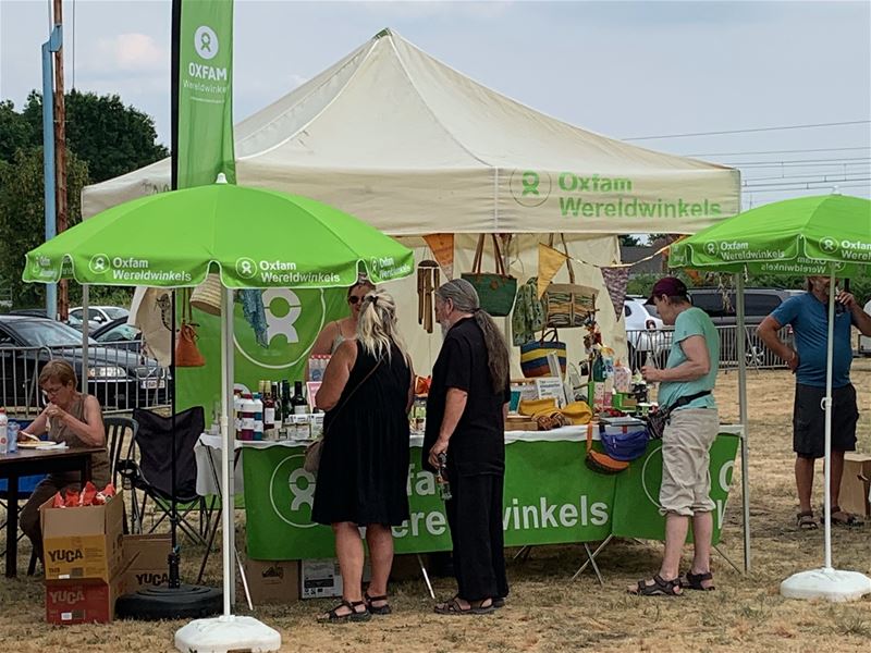 Een marktje rond duurzaamheid