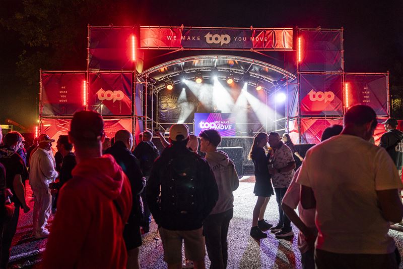 Een nacht vol contrasten ...