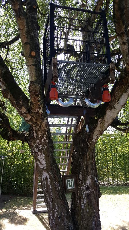 Een private uitkijktoren ...